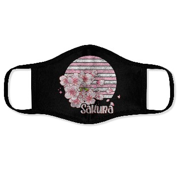 Discover Cherry Blossoms Nature Lover Flower Face Masks