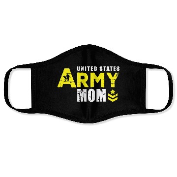 Discover Us Army Ladies, Us Army Mom Face Masks