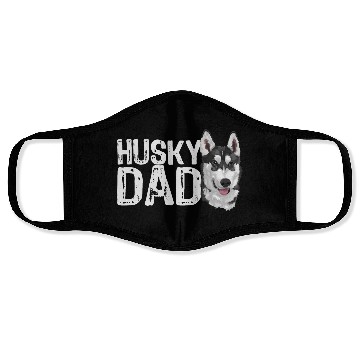 Discover HUSKY DAD Face Masks