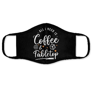 Discover Game Night Dice Face Masks