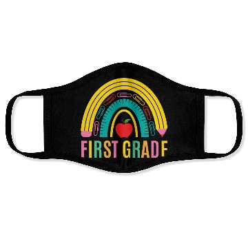 Discover First Grade Back to School Teacher Face Masks