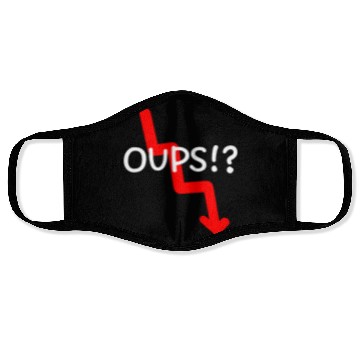 Discover Market Crash Oups!? Face Masks