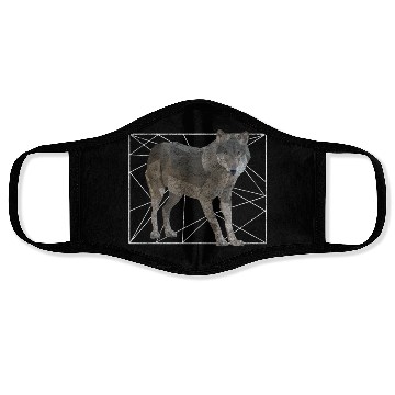 Discover Polygon Triangle Geometric Shape Face Masks