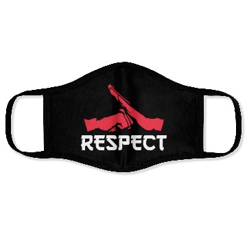 Discover Respect Kung Fu Face Masks