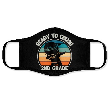 Discover Second Grade Back to School Teacher Face Masks