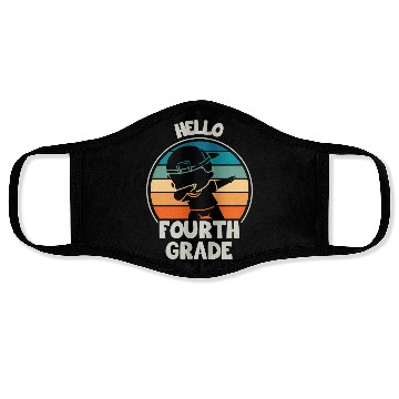 Discover Fourth Grade Back to School Teacher Face Masks