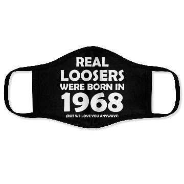 Discover Creative Bday Present And Funny Birthday Gift 1968 Face Masks