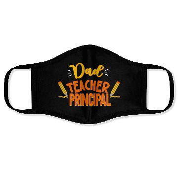 Discover Dad Teacher Principal Homeschooling Homeschool Face Masks