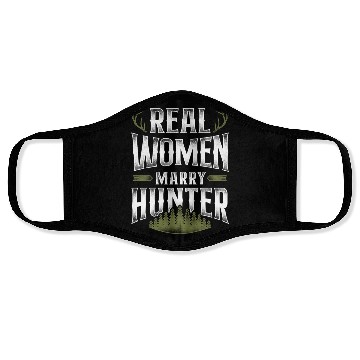 Discover Buck Deer Hunting Hunter Marriage Face Masks