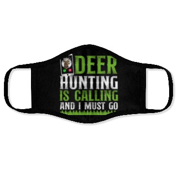 Discover Buck Deer Hunting Hunter Phone Face Masks