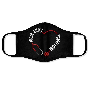 Discover Night Shift Nicu Nurse Stethoscope Nursing Face Masks