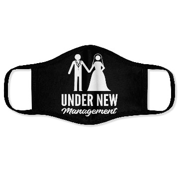 Discover Under New Management Joker Gift Face Masks