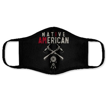 Discover Native American Axe Traditional Dreamcatcher Feath Face Masks