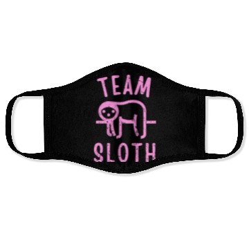Discover Team Sloth Face Masks