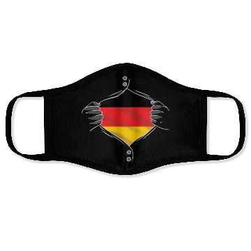 Discover germany flag proud Face Masks