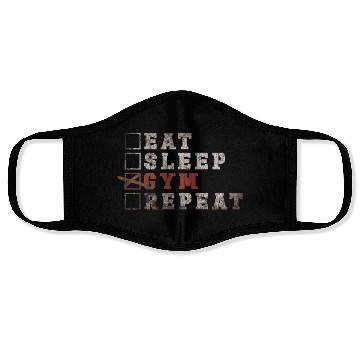 Discover Currently At GYM / gym /workout /exercise Face Masks