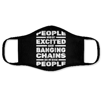 Discover Disc Golf Frisbee Golf Face Masks