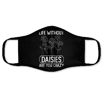 Discover Daisy Garden Gardening Gardener Face Masks