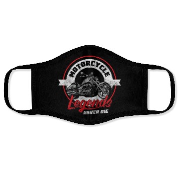 Discover Biker Hard Rock Racing Sport Face Masks