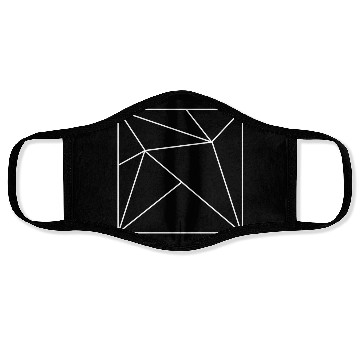 Discover Abstract Triangles Face Masks