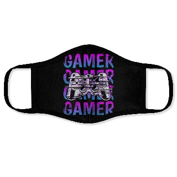 Discover Gaming Nerd Computer Face Masks