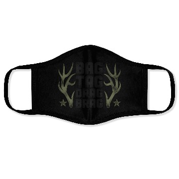 Discover Buck Deer Hunting Hunter Vintage Face Masks