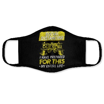 Discover Game Computer Arcade Face Masks