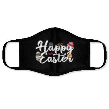 Discover Happy Easter Egg Bunny Sayings Face Masks
