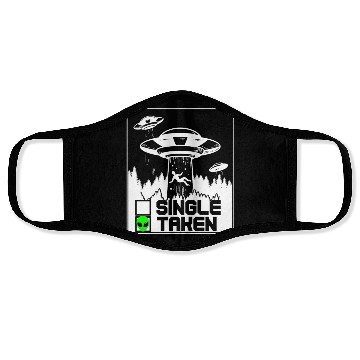 Discover Alien Gift Extraterrestrial UFO AREA 51 Sci-fi Face Masks