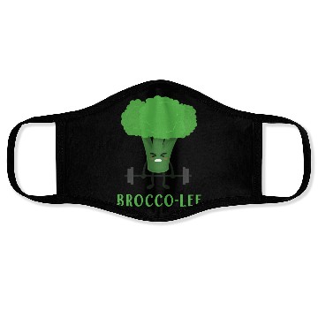 Discover Brocco Lee Broccolee Karate Martial Arts Face Masks