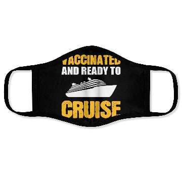 Discover Ready to Cruise Traveler Gift Face Masks