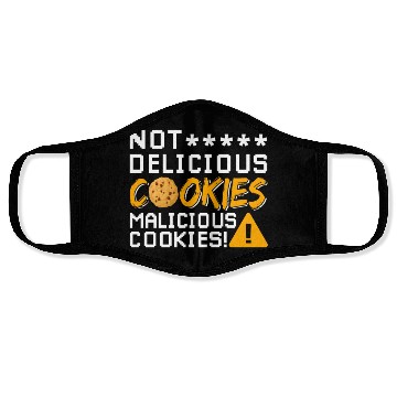 Discover Cyber Security Cookies Face Masks