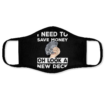 Discover Oh Look a New Deck | Trading Card Game Design Face Masks