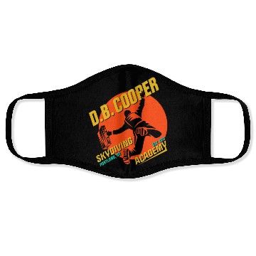 Discover DB Cooper Skydiving Academy Face Masks