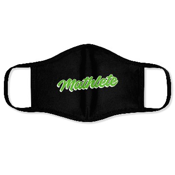 Discover Mathlete Student Scholar Gift Face Masks