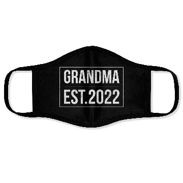 Discover Grandma Est 2022 Face Masks