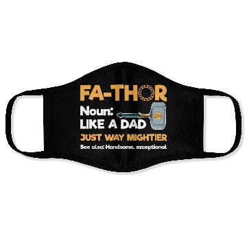 Discover Thor Father Axe Face Masks