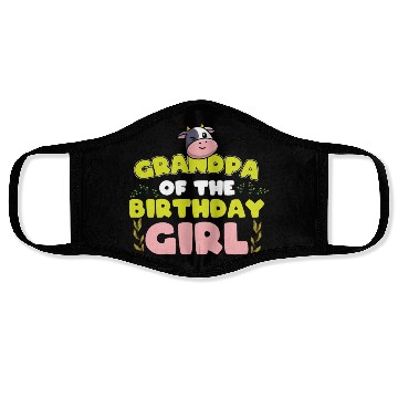 Discover Cow Birthday, Farmer Birthday Girl Face Masks
