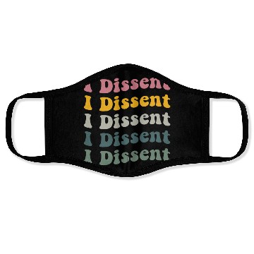Discover I Dissent Protect Roe V Wade Face Masks Notorious Rbg
