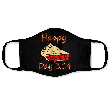 Discover Happy Pi Day 3 14 2019 Cherry Pie Funny Math Gift Face Masks