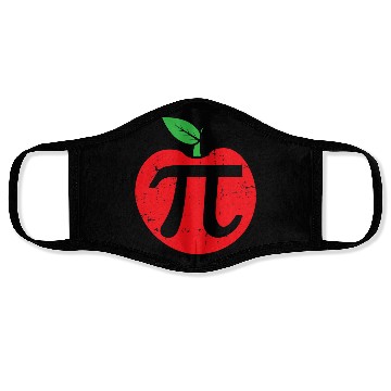 Discover Pi Day Apple Pie Pun 3 14 Cute Math Lover Teacher Face Masks