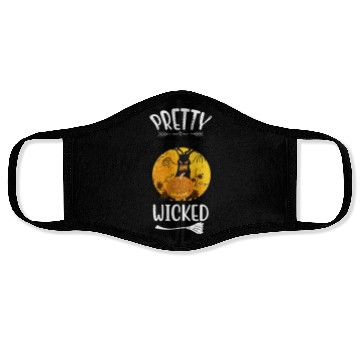 Discover Pretty Wicked Funny Halloween Face Masks