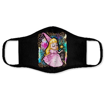 Discover Halloween Witch Princess Tie Dye Face Masks