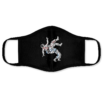 Discover Jiu-Jitsu Astronauts Face Masks