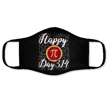 Discover Happy Pi Day Face Masks Funny Math Nerd Geek 3 14 Pie