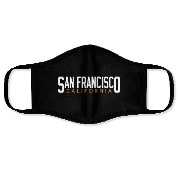 Discover san francisco california Face Masks