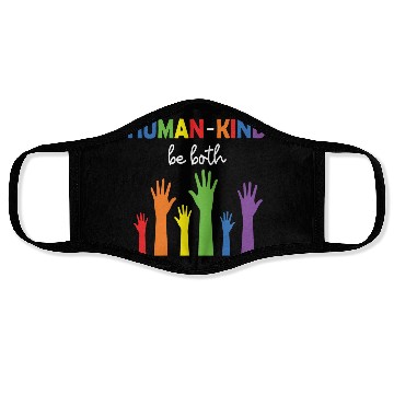 Discover LBGT Flag Gay Pride Human Face Masks