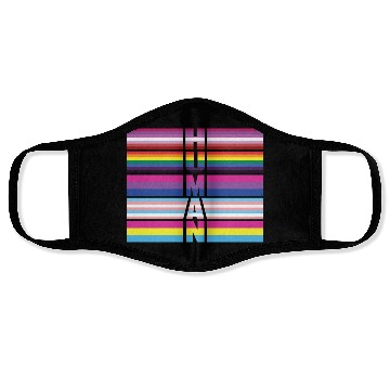 Discover LBGT Flag Gay Pride Human Face Masks