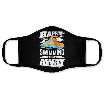 Discover Swimming lifeguard swimming course outdoor pool gi Face Masks