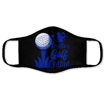 Discover Driller Golf Mom Face Masks